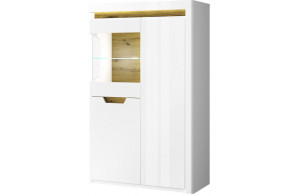 Шкаф с витриной Torino 1V2D P 