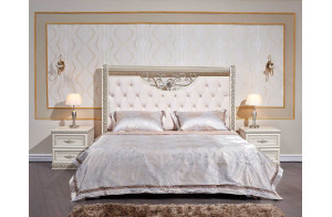 Кровать Берта (жемчуг) 1600х2000