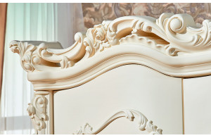 Шкаф 3-х дверный Элиза Люкс (крем)