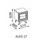 Прикроватная тумба Алегро ALEG-27