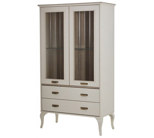 Двустворчатый шкаф витрина для посуды Andera (Андера) andr-13