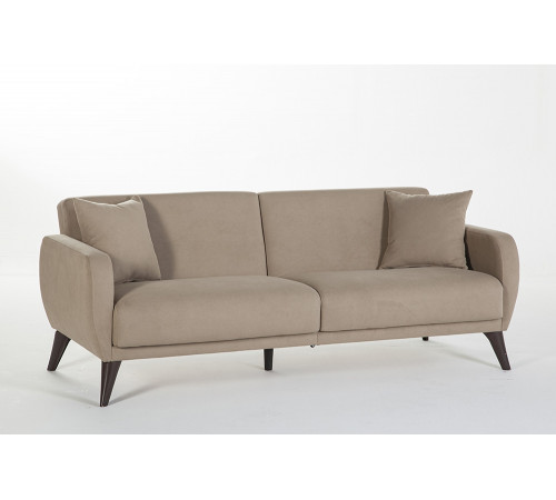 Трехместный Диван-кровать Flexy Флекси (бежевый)