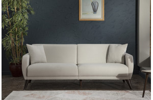 Трехместный Диван-кровать Flexy Флекси (крем)