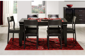 Раскладной обеденный стол для гостиной Мира MIRA-04 венге