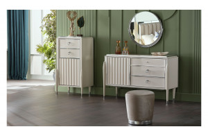 Туалетный столик Gravita (Гравита) GRAV-23 слоновая кость