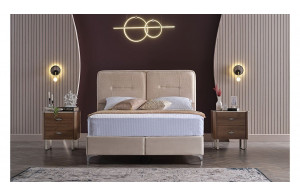 Кровать двуспальная Миранте (Mirante) MINT-26