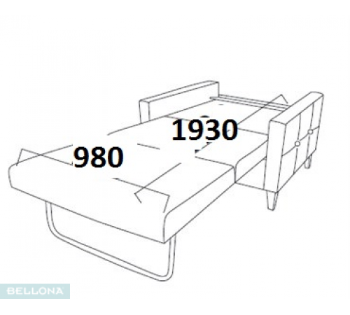 Кресло-кровать SANDRO (Сандро) SAND-04
