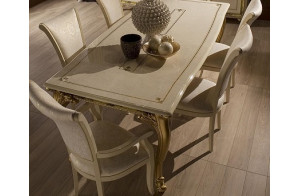 Обеденный стол (раздвижной) Катя (беж)