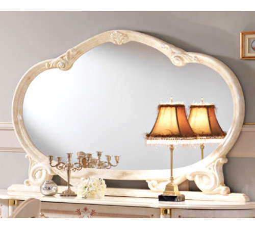 Зеркало для комода Роза (беж)