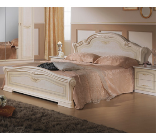 Двуспальная кровать Ирина (беж)