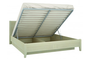 Кровать двуспальная 1400 с подъемным механизмом Сиерра(светлый) СИ-801.27