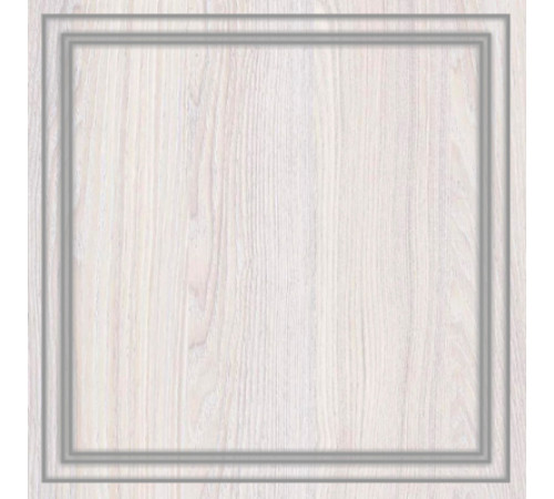 Шкаф 4-х дверный с зеркальными и глухими дверями Неаполь Ясень анкор светлый (патина "серебро")