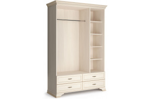 Шкаф Сиена 3-х дверных (Бодега Белый)