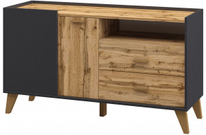 Тумба под телевизор Сканди МН-036-01(графит)