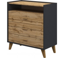 Комод Сканди МН-036-17(графит)