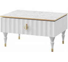 Журнальный столик Лоренсо МН-043-38 белый