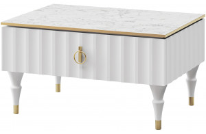 Журнальный столик Лоренсо МН-043-38 белый