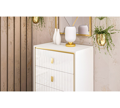 Спальня Люксор (Белый глянец)