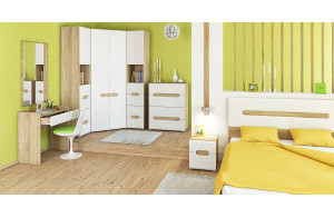 Спальня Леонардо от Мебель-Неман Композиция 1