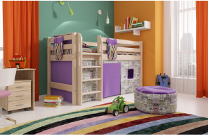 Детская кровать-чердак Соня Вариант-11