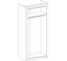 Комплект полок для шк-2 дв. Соренто