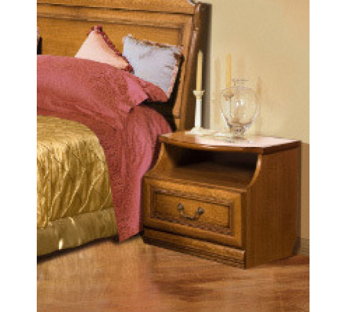 Тумба прикроватная Нинель ММ-167-03 (табак+тп)