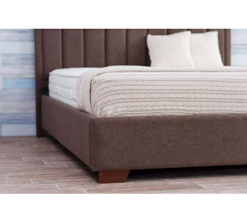 Двуспальная кровать Лайм MUR-IK-LIME с мягкой спинкой