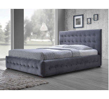 Двуспальная кровать Сандра MUR-IK-SANDRA с мягкой спинкой