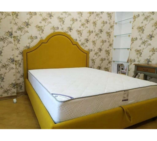 Двуспальная кровать Сандрин MUR-IK-SANDR с мягкой спинкой