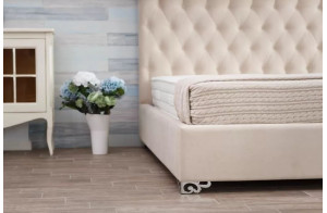 Односпальная кровать Беатрис MUR-IK-BEAT с мягкой спинкой