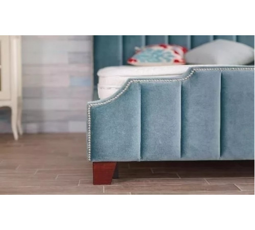 Односпальная кровать Форсайт MUR-IK-FORS с мягкой спинкой