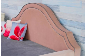 Односпальная кровать-софа Сандрин с мягкой спинкой