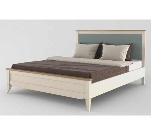 Двуспальная кровать Римини MUR-118-01/1 с мягкой вставкой