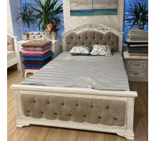 Односпальная кровать Венеция MUR-101-01 с каретной стяжкой