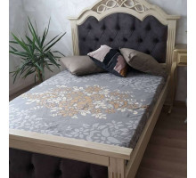 Односпальная кровать Венеция MUR-101-01 с каретной стяжкой