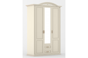 Трехстворчатый шкаф для одежды Венеция MUR-101-03 st с зеркалом