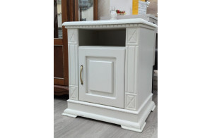 Тумба прикроватная «Верди Люкс» П434.03-1 (слоновая кость) Распродажа с экспозиции