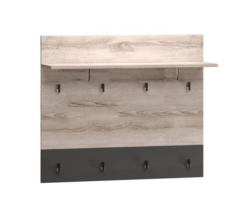 Настенная вешалка для одежды ПХ-10 (ЯТ) Ханна с полкой