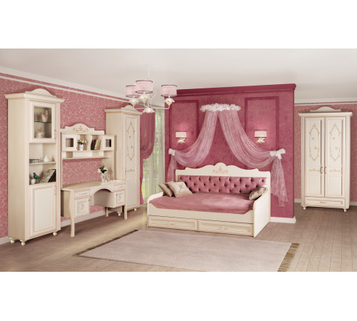 Детская Алиса крем белый