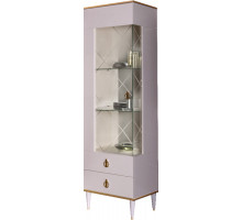 Шкаф витрина Rimini РМВ1-1С левый (слоновая кость)