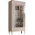 Шкаф витрина Rimini Solo РМВ2-2С (s) левый (слоновая кость)