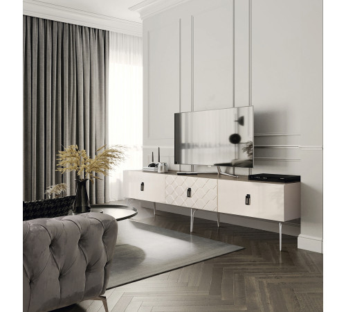 Тумба под ТВ для гостиной Богемия Фарфале (Bogemia Farfalle) БМТ-1(Fa) [10]