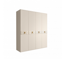 Четырехстворчатый шкаф для одежды Богемия Фарфале (Bogemia Farfalle) БМШ2/4 (Fа)