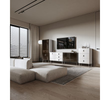 Комод для гостиной Богемия Фарфале (Bogemia Farfalle) БМКМ-5(Fa) [4]