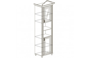 Открытый шкаф Алиса 554