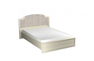 Кровать Люкс 1400, Сиена Береза бежевая