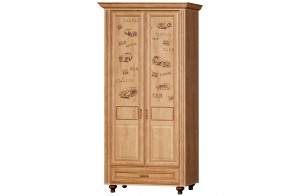 Двухдверный шкаф для одежды Ралли 853